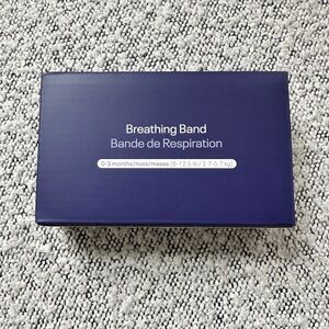 Brand New in Box - Never Used - Nanit Breathing Band for 0-3 months (Pebble Gray